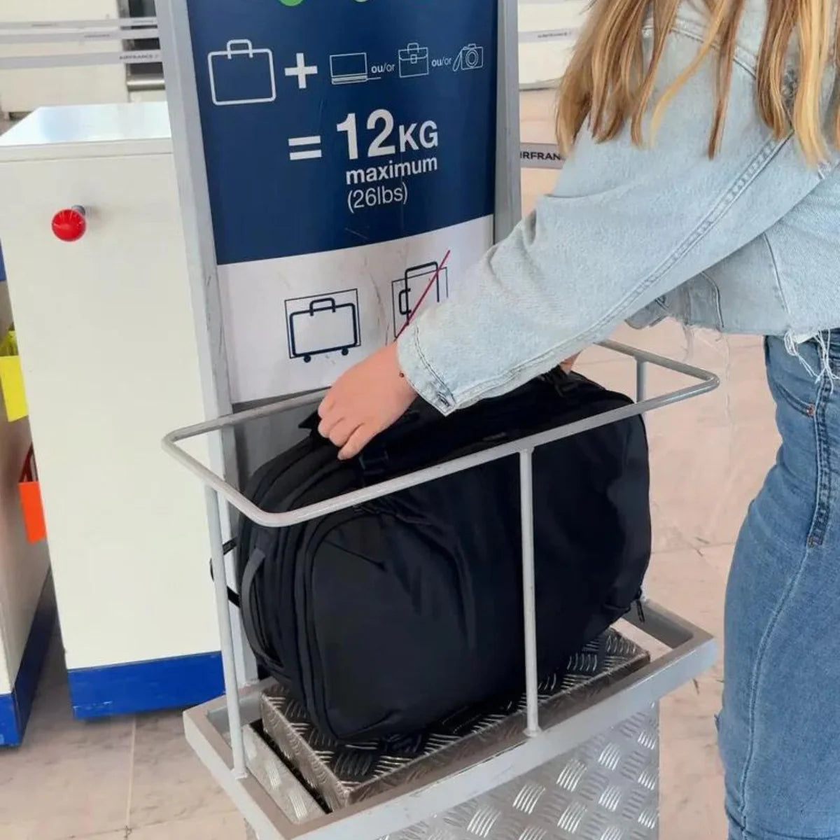 VACUUM-SEALED TRAVEL BAG - BAGA